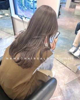 Làm Màu Nâu Trà Sữa Địa Chỉ Cắt Nhuộm Uy Tín Giá Rẻ Hoài Đức - Nam Đỗ Hair Salon