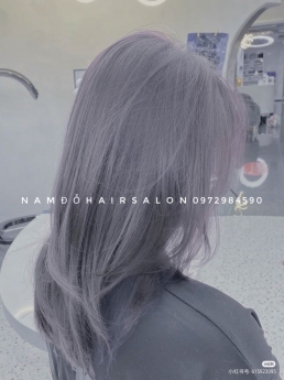 Làm Màu Xanh Khói Địa Chỉ Cắt Nhuộm Uy Tín Giá Rẻ Hoài Đức - Nam Đỗ Hair Salon