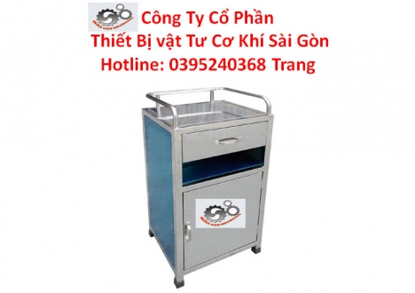 Tủ y tế đầu giường Inox 304 hàng thiết kế