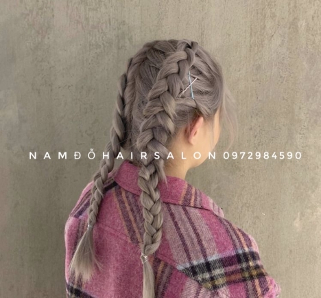 Làm Màu Khói Trắng Địa Chỉ Cắt Nhuộm Uy Tín Giá Rẻ Hoài Đức - Nam Đỗ Hair Salon