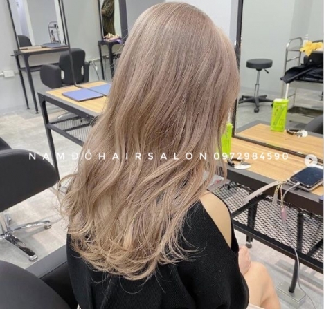 Làm Màu Vàng Trắng Địa Chỉ Cắt Nhuộm Uy Tín Giá Rẻ Hoài Đức - Nam Đỗ Hair Salon