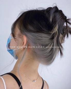 Nhuộm hight light khói kết hợp uốn xoăn sóng lơi. - Tiệp Nguyễn Hair Salon