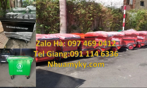 Báo giá Xe Gom Rác, Xe thu gom rac đẩy tay các loại 2022, Xe rác chất, Xe gom rác công nghiệp 1000l,
