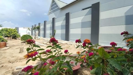 HÀNG RÀO BÊ TÔNG LẮP GHÉP