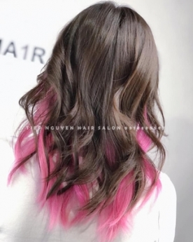 Xoăn bung layer, kiểu uốn xoăn nhẹ nhàng cá tính. - Tiệp Nguyễn Hair Salon