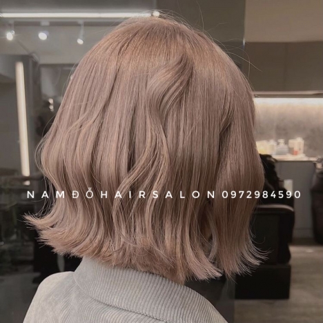 Làm Màu Hồng Trà Sữa Địa Chỉ Cắt Nhuộm Uy Tín Giá Rẻ Hoài Đức - Nam Đỗ Hair Salon