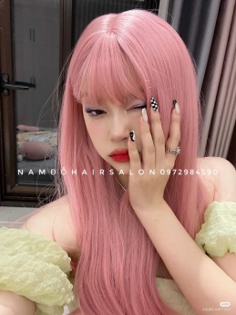 Làm Màu Hồng Khói Địa Chỉ Cắt Nhuộm Uy Tín Giá Rẻ Hoài Đức - Nam Đỗ Hair Salon