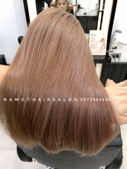 Nhuộm Màu Vàng Khói Địa Chỉ Nhuộm Màu Uy Tín Giá Rẻ Hoài Đức - Nam Đỗ Hair Salon