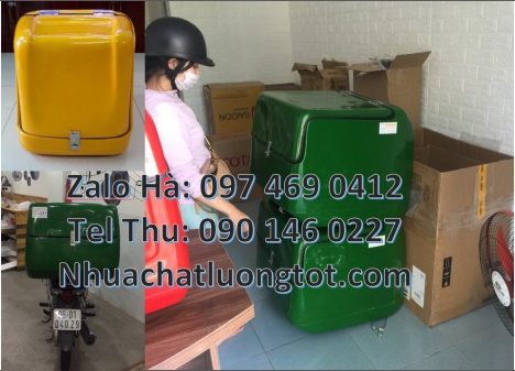 Thùng giao hàng nhanh, Thùng chở hàng, Thùng giao trà sữa, thùng đựng hàng online, Thùng chở hàng gi