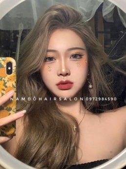 Nhuộm Màu Nâu Rêu Khói Địa Chỉ Cắt Nhuộm Màu Uy Tín Giá Rẻ Hoài Đức - Nam Đỗ Hair Salon