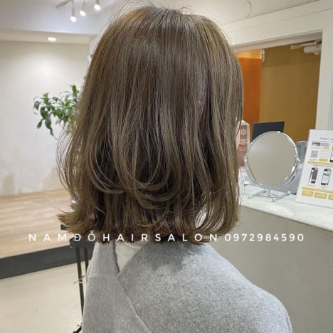 Nhuộm Nâu Rêu Địa Chỉ Cắt Nhuộm Đẹp Giá Rẻ Hoài Đức - Nam Đỗ Hair Salon