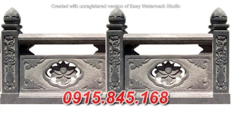 0023+ Mẫu hàng rào lăng mộ đẹp bằng đá