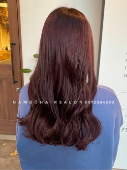 Nhuộm Màu Nâu Đỏ Địa Chỉ Nhuộm Màu Đẹp Giá Rẻ Hoài Đức - Nam Đỗ Hair Salon