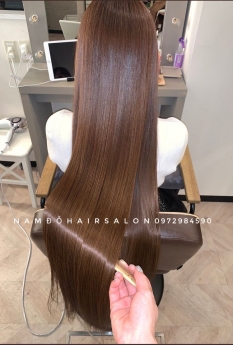 Nhuộm Màu Nâu Vàng Địa Chỉ Cắt Nhuộm Đẹp Giá Rẻ Hoài Đức - Nam Đỗ Hair Salon