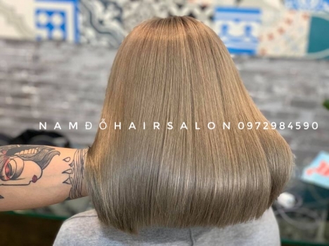 Nhuộm Màu Vang Khói Địa Chỉ Cắt Nhuộm Đẹp Giá Rẻ Hoài Đức- Nam Đỗ Hair Salon