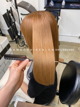 Nhuộm Màu Nâu Tây Địa Chỉ Cắt Nhuộm Đẹp Giá Rẻ Hoài Đức - Nam Đỗ Hair Salon