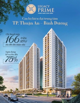 Căn hộ Cao cấp đa dạng tiện ích trung tâm TP Thuận An, thanh toán chỉ 166tr, ngân hàng hỗ trợ cho