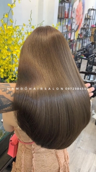 Nhuộm Tím Đỏ Địa Chỉ Nhuộm Màu Uy Tín Giá Rẻ Hoài Đức - Nam Đỗ Hair Salon