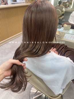 Nhuộm Màu Nâu Vàng Địa Chỉ Nhuộm Màu Uy Tín Giá Rẻ Hoài Đức - Nam Đỗ Hair Salon