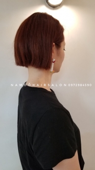 Nhuộm Màu Đỏ Tím Địa Chỉ Nhuộm Màu Uy Tín Giá Rẻ Hoài Đức - Nam Đỗ Hair Salon