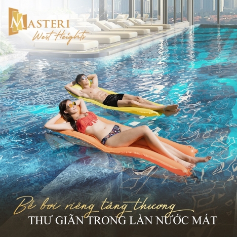 Bán suất ngoại giao CĂN GÓC 2N VIEW HỒ, TẦNG TRUNG đẹp nhất Tòa MASTERI West Heights. Giá gốc CĐT,