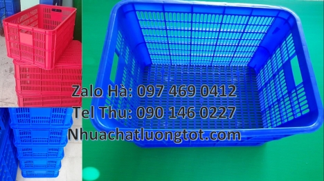 sóng nhựa công nghiệp, rổ nhựa, Két bia, thùng nhựa đựng đồ, Giỏ nhựa 5 bánh xe, Sóng nhựa bít 3T9,