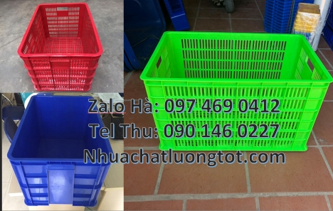 sóng nhựa công nghiệp, rổ nhựa, Két bia, thùng nhựa đựng đồ, Giỏ nhựa 5 bánh xe, Sóng nhựa bít 3T9,