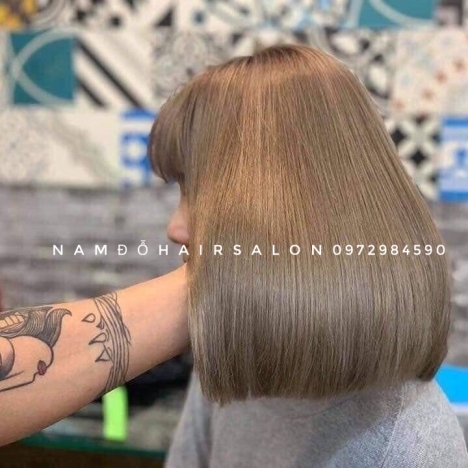 Nhuộm Màu Vang Khói Địa Chỉ Cắt Nhuộm Đẹp Giá Rẻ Hoài Đức- Nam Đỗ Hair Salon