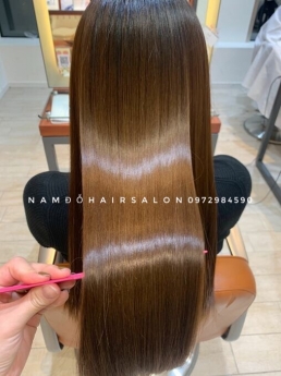 Nhuộm Màu Nâu Vàng Địa Chỉ Cắt Nhuộm Đẹp Giá Rẻ Hoài Đức - Nam Đỗ Hair Salon