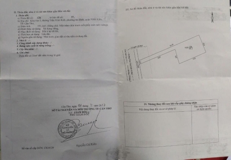 Bán nền mặt tiền đường Trần Vĩnh Kiết , phường An Bình . DT 352m2 . Giá rẽ. Thuận lợi kinh doanh