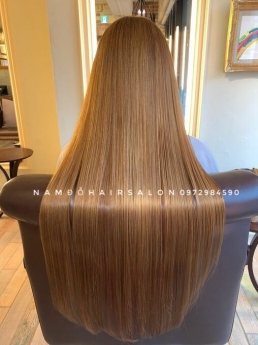 Nhuộm Màu Nâu Vàng Địa Chỉ Cắt Nhuộm Đẹp Giá Rẻ Hoài Đức - Nam Đỗ Hair Salon