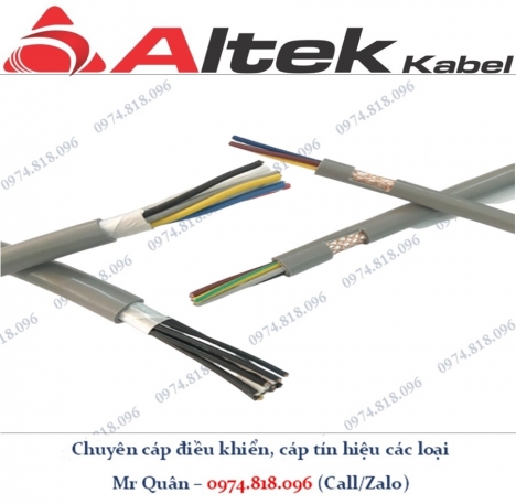 Cáp điều khiển CT-500, SH-500 Altek Kabel