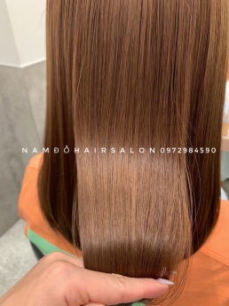 Nhuộm Màu Nâu Đồng Địa Chỉ Cắt Nhuộm Uy Tín Giá Rẻ Hoài Đức - Nam Đỗ Hair Salon