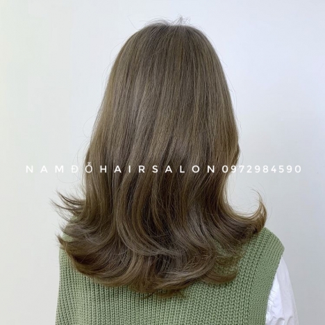 Nhuộm Nâu Rêu Địa Chỉ Cắt Nhuộm Đẹp Giá Rẻ Hoài Đức - Nam Đỗ Hair Salon
