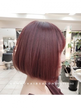Nhuộm Màu Tím Đỏ Địa Chỉ Cắt Nhuộm Màu Uy Tín Giá Rẻ Hoài Đức - Nam Đỗ Hair Salon