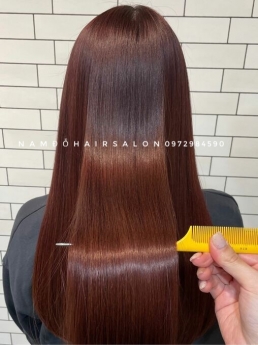 Nhuộm Màu Nâu Trầm Địa Chỉ Cắt Uốn  Uy Tín Giá Rẻ Hoài Đức - Nam Đỗ Hair Salon