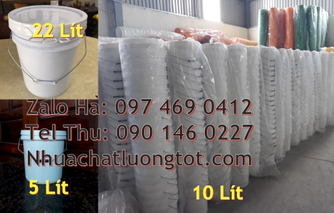 Thùng nhựa 20 lít, thùng đựng hóa chất 22 lít, Nơi bán Vỏ thùng 10 lít, Vỏ thùng nhựa 18 lít,
