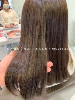 Nhuộm Màu Nâu Lạnh Địa Chỉ Cắt Nhuộm Đẹp Giá Rẻ Hoài Đức  - Nam Đỗ Hair Salon