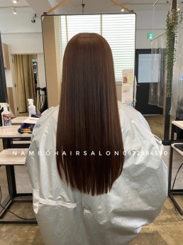 Nhuộm Tím Đỏ Địa Chỉ Nhuộm Màu Uy Tín Giá Rẻ Hoài Đức - Nam Đỗ Hair Salon