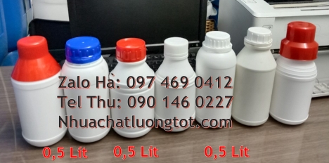 chai nhựa 50ml 200ml đựng axit, bình nhựa 0.5 lít, chai nhựa 30ml đựng phẩm màu, chai nhựa 100ml đựn