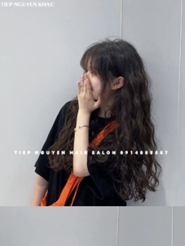 Xoăn sóng layer nhẹ nhàng mái bay. - Tiệp Nguyễn Hair Salon