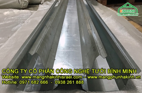 Máng xối k300,máng xối k400,máng xối k500,máng thu hồi nước nhà kính,máng xối tôn
