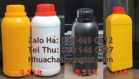 chai nhựa 50ml 200ml đựng axit, bình nhựa 0.5 lít, chai nhựa 30ml đựng phẩm màu, chai nhựa 100ml đựn