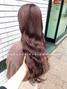 Nhuộm Màu Nâu Vàng Địa Chỉ Nhuộm Màu Uy Tín Giá Rẻ Hoài Đức - Nam Đỗ Hair Salon