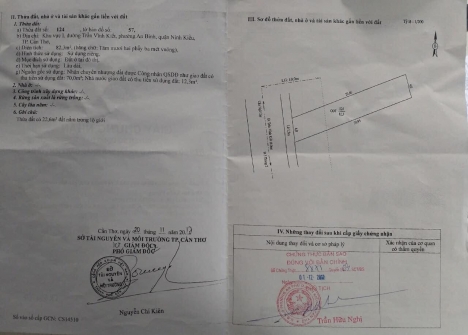 Bán nền mặt tiền đường Trần Vĩnh Kiết , phường An Bình . DT 352m2 . Giá rẽ. Thuận lợi kinh doanh