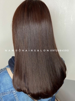 Nhuộm Tím Đỏ Địa Chỉ Nhuộm Màu Uy Tín Giá Rẻ Hoài Đức - Nam Đỗ Hair Salon