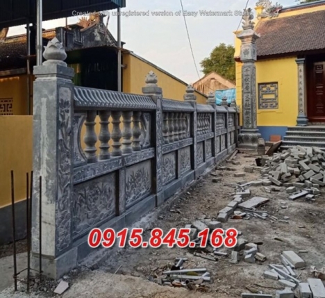 0023+ Mẫu hàng rào lăng mộ đẹp bằng đá
