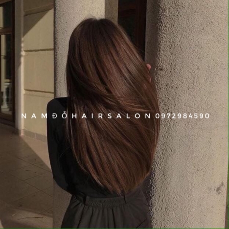 Nhuộm Nâu Đỏ Địa Chỉ Nhuộm Màu Đẹp Giá Rẻ Hoài Đức - Nam Đỗ Hair Salon