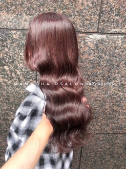 Nhuộ Màu Nâu Đỏ Địa Chỉ Cắt Nhuộm Uy Tín Giá Rẻ Hoài Đức - Nam Đỗ Hair Salon