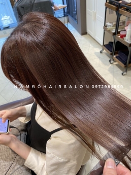 Nhuộm Màu Trầm Địa Chỉ Nhuộm Màu Uy Tín Giá Rẻ Hoài Đức - Nam Đỗ Hair Salon
